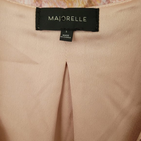 Revolve Majorelle Snake print ruffle blouse - Picture 3 of 5